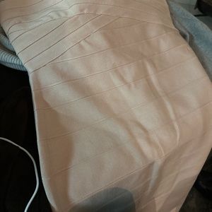 Strapless bandage dress